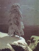 Ivan Shishkin A Pine there stands in the northern wilds USA oil painting artist